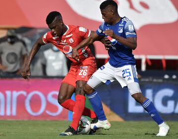 El equipo de Alberto Gamero se impuso por 2-1 ante América de Cali en el juego de ida de los cuartos de final de la Liga BetPlay. Fernando Uribe y Cristian Arango anotaron por Millonarios; Yesus Cabrera descontó para el equipo vallecaucano.