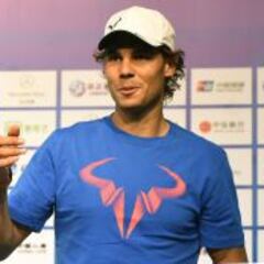 Nadal: "Vuelvo a jugar calmado, algo que ha sido difícil este año"