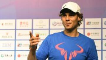 Nadal: "Vuelvo a jugar calmado, algo que ha sido difícil este año"