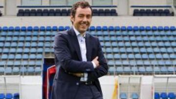 Alex Aranzabal, del Eibar, es el presidente de moda.