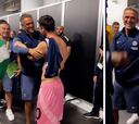La imagen más esperada: así fue el saludo entre Messi y Luis Enrique tras el 4-0