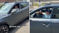 El encontronazo de Héctor Fort con dos pericos en la carretera: lo más viral antes del derbi