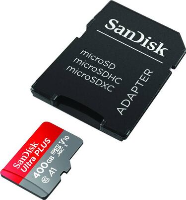 SanDisk anuncia la mayor tarjeta microSD del mercado: 400 GB de espacio