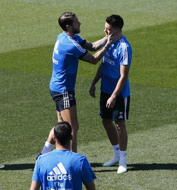 El Real Madrid prepara su partido contra el Huesca