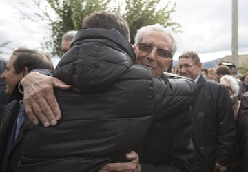 Carlos Sastre homenajeado en El Barraco