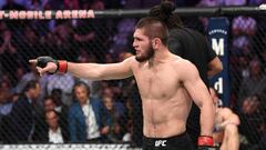 Khabib reta a Mayweather: "En la selva solo hay un rey"