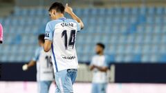 Scepovic, despu&eacute;s de marcar uno de sus dos goles al Castell&oacute;n.