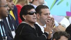 Maradona al Kun Agüero: "Es muy cobarde lo que hiciste"