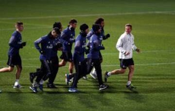 Real Madrid's first training session in Yokohama