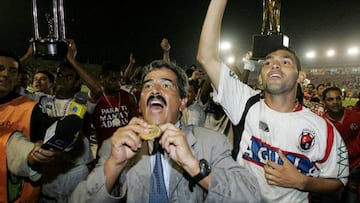 Jorge Luis Pinto es muy recordado en Cúcuta por su título en 2006