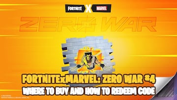 Fortnite x Marvel: Zero War #4 - Where to buy the comic and how to redeem the code