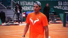 Nadal se entren&oacute; en Montecarlo.