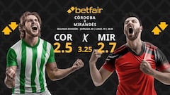 Córdoba CF vs. CD Mirandés: horario, dónde ver, pronósticos y clasificación