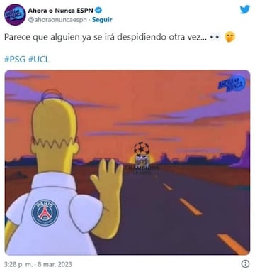 Messi y Mbappé se convierten en el foco de los memes tras la eliminación del PSG