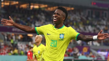 Vinicius: “It will be an honour to wear the Brazil shirt at the Bernabéu”