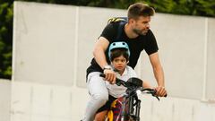 Los futbolistas que gustan de andar en bicicleta