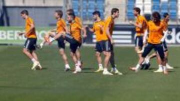 Instante del entrenamiento.