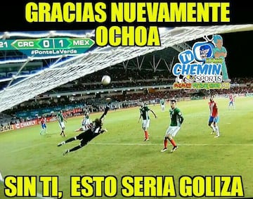 Los 25 mejores memes del empate entre México y Costa Rica