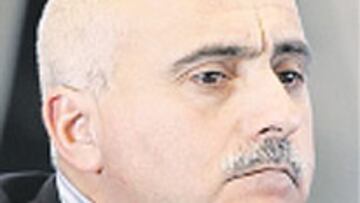 Buceta, ayer en la sala de prensa.