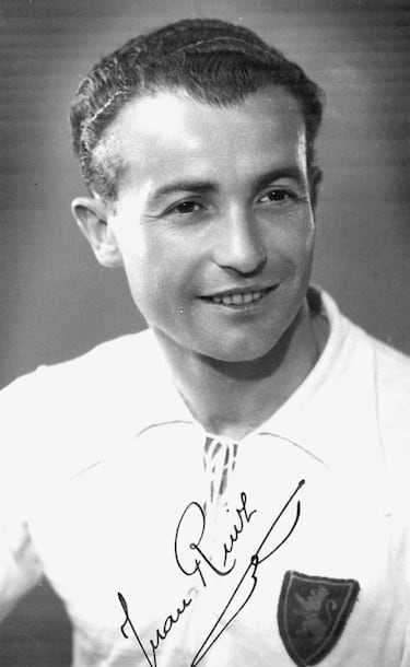 Juanito Ruiz, el primer entrenador de la casa