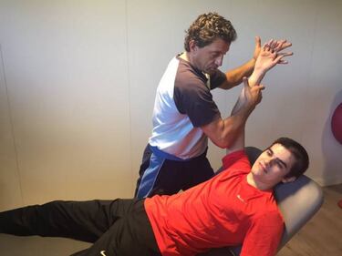 Se revela el aspecto de la mano derecha de Bruno Hortelano