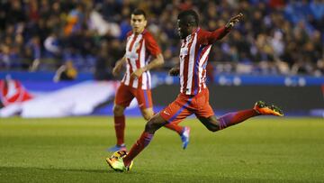 Thomas con el Atl&eacute;tico. 