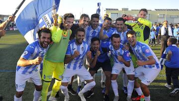 El Atlético Baleares llena dos aviones para viajar a Santander