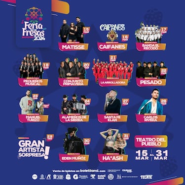 Feria de la Fresas 2024 en Irapuato: artistas, fechas y cómo comprar los boletos 