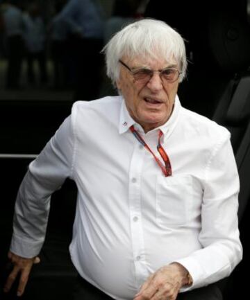 Bernie Ecclestone.