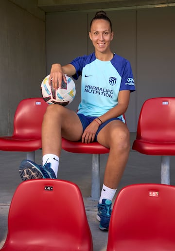 Cinta Rodríguez, en la Ciudad Deportiva de Alcalá de Henares.