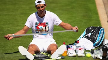 El nuevo hito que busca Rafael Nadal en Wimbledon