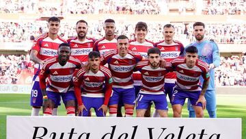 Alineación del Granada contra el Racing.