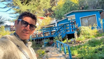 “Me separé después de 23 años de pareja, entonces fue muy fuerte para mí; me fuí a vivir solo allá para pasar el duelo”