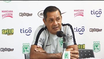 Pompilio Páez en rueda de prensa y habla de los partidos en liga y copa