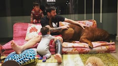 La gigante mascota de Lio Messi que es furor en las redes