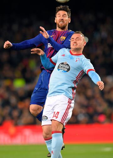 Messi y Lobotka.