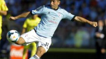 Charles, delantero del Celta de Vigo.