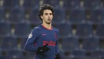 Joao Félix durante el partido de Champions League entre Atlético y RB Salzburgo.