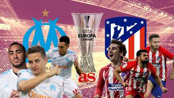 Marseille vs Atlético Madrid: Europa League Final 2018 live