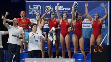 Selección española de waterpolo femenino.