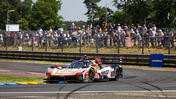 12 STEVENS Will (gbr), NATO Norman (fra), LYNN Alex (gbr), Cadillac Hertz Team Jota, Cadillac V-Series.R, #12, Hypercar, action during the Free Practice and Qualifying session of the 24 Hours of Le Mans 2025, 4th round of the 2025 FIA World Endurance Championship, from June 11 to 12, 2025 on the Circuit des 24 Heures du Mans in Le Mans, France - Photo Julien Delfosse / DPPI