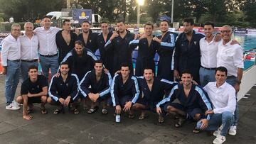 La plantilla del CNBarcelona, en Hannover (@CNBARCELONA)