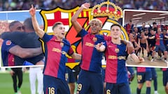 FC Barcelona completes celebration after beating Real Madrid in El Clásico