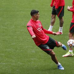 El Atleti prepara la Champions en el Metropolitano sin Trippier