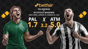 Palmeiras vs. Atlético Mineiro: horario, dónde ver, pronósticos y clasificación