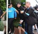 Chris Froome tiene fracturadas las dos muñecas