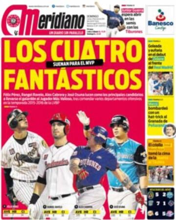 Portadas de la prensa mundial