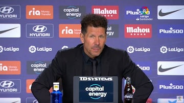 Simeone: "Esta racha de Griezmann no es normal"