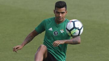 Nahuel, jugador del Betis.