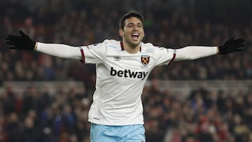 West Ham flop Jonathan Calleri linked with Málaga move